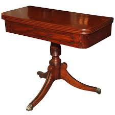 Antique English Regency Fold Over Tea Game Table Antique Game Table Modern Game Tables Table Games