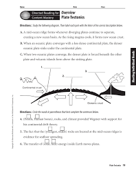 This worksheet helps student's understanding of plate tectonics and how plates interact with one another at their boundaries. Plate Tectonics Labeling Worksheet Printable Worksheets And Activities For Teachers Parents Tutors And Homeschool Families