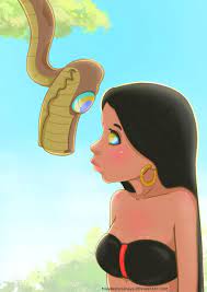 A quick test i did of an animation i decided to draw out. Kaa With Shanti By Mikabesfamilnaya Kaa The Snake Jungle Book Shanti