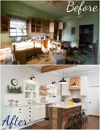 Tour a fully remodeled 1950s kitchen with blocks of color 25 photos 6 Before And After Kitchen Remodels You Ll Love So Much You Ll Want To Start Your Own Budget Kitchen Remodel Kitchen Remodel Kitchen Design