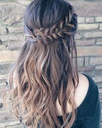 Beautiful Braid Half Up And Half Down Hairstyle For Romantic Brides Hair Up Styles Hair Styles Half Up Hair