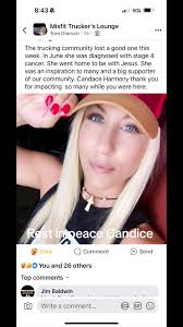 Rip @Candace Harmony Your a shining light that filled my heart with  inspirations.