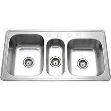 Decisions about testing are made by state and local health departments or healthcare providers. Houzer Pgt 4322 1 Premiere Gourmet Series Topmount Stainless Steel 4 Hole Triple Bowl Kitchen Sink Walmart Com Walmart Com