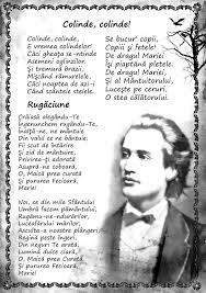 „colinde, colinde! este singurul colind scris de mihai eminescu. Ziua Culturii NaÅ£ionale Mihai Eminescu Ascor Cluj
