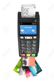 We use the ingenico iwl wireless terminal that will allow you to accept credit card payments anywhere onsite. Card Payment Terminal Pos Terminal With Credit Cards And Receipt Stock Photo Picture And Royalty Free Image Image 96679808
