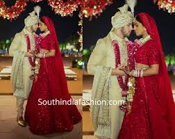 The third video (above) highlights the designing of priyanka chopra's wedding gown. Priyanka Chopra And Nick Jonas Wedding Photos Priyanka Chopra Wedding Indian Bridal Dress Indian Bridal Wear