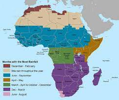 East africa is a drought prone, food and water insecure region with a highly variable climate. Historical Seasonal Rainfall Regions In Africa Data From Us Download Scientific Diagram