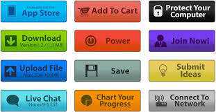 Colorful Icons Buttons Maxvectors Buttons And Icons In Ai Psd Svg And Png Formats Icon Social Media Icons Upload File