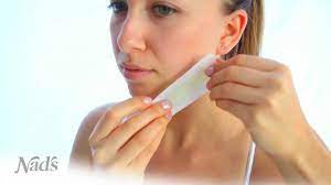 They contain beeswax essence and jojoba oil and is gentle on sensitive body parts. How To Use Nads Facial Wax Strips Youtube