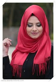 En Guzel Sal Modelleri 2019 Hijab Lookbook Kadin Sal Kalin Cizgili