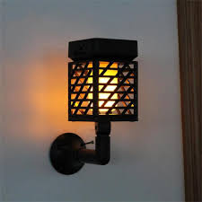Torche Solaire De Jardin Effet Flamme Flambeau Led Trendszy Luminaire Solaire Lampes Solaires Luminaire