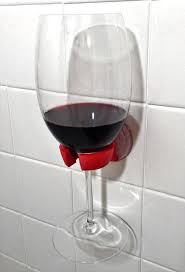 Shower Bathtub Wine Glass Holder Bathroom Etsy Bathtub Wine Glass Holder Glass Holders Wine Glass Holder