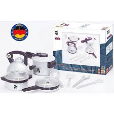 Ein topfset erleichtert die zubereitung unterschiedlicher speisen für ein menü. Klein Wmf Topfset Fur Die Spielkuche Wmf Mytoys