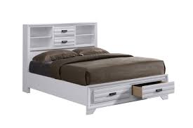 Full size underbed storage bed frames : Afton Storage Bed