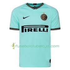 De ameaça forte a 'luta' de boxe improvisada: Camisola Inter De Milao Equipamento Alternativa 2019 2020 Manga Curta