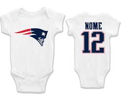Body Infantil Patriots Elo7