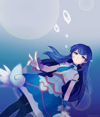Christmas lights angel tree topper 10 table top porcelain face/hands blue dress. Blue Angel Zaizen Aoi Image 2106936 Zerochan Anime Image Board