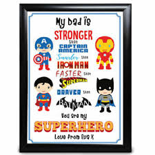 See more ideas about gifts, gifts for dad, daddy gifts. Personalised Birthday Dad Gifts Daddy Father Framed Card Present Gift My Hero Ebay
