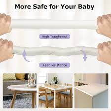 Window screen material and industrial velcro. Buy Baby Proofing Edge Corner Protector 16 4 Ft Edge 20 Corners Momcozy Table Bumper Guard Soft Rubber Foam Guard Pre Taped Baby Safety Corners Cushion Heavy Duty White Online In Taiwan B08twjjfyp