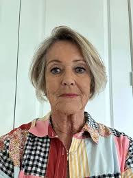 Embracing short hair and natural color at 70