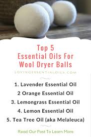 5 Best Essential Oils For Wool Dryer Balls
