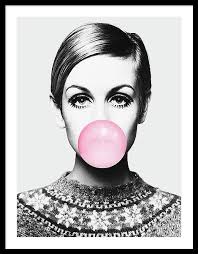 Gum Wall Framed Art Prints for Sale