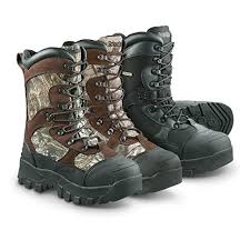 The guide gear monolithic is one of the very few boots available with this much insulation. Guide Gear Men S Insulated Monolithic Hunting Boots Waterproof Thinsulate 2400 Gram Authenticboots Com Men S Chelsea Chukka Riding Western Boots And Many More