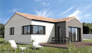 Nouveau Projet Maison De Plain Pied De 87m Piece De Vie Lumineuse De 50m 2 Chambres Et Un Espac En 2020 Constructeur Maison Plan De Maison Villa Maison