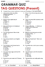 tag questions all things grammar