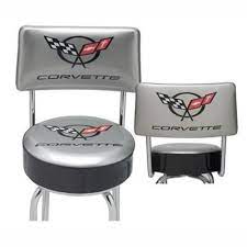 Our c4 corvette stool has a 14 wide vinyl swivel seat. Chevrolet C5 Corvette Shop Stool W Backrest Ss367 Corvette C5 Garage Bar Stool California Car Cover Co