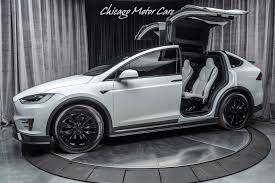 Tesla model x i performance. Used 2016 Tesla Model X 90d Suv Loaded Carbon Fiber Upgrades For Sale Special Pricing Chicago Motor Cars Stock 16122a