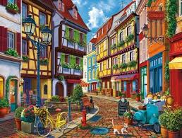 Play multiplayer jigsaw puzzles with family and friends. A 520 Pieces Jigsaw Puzzle From Jigidi World Street Art World Old World