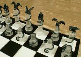 Pin On Dragons Modern chess set chess set unique chess pieces game pieces chess for children chess table play therapy techniques ceramic workshop 3d figures. pin on dragons