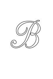 Looking for the perfect free french calligraphy stencils? 5 Free Printable Alphabet Calligraphy Letters Freebie Finding Mom