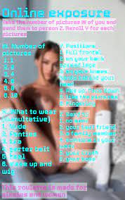 Online exposure - Fap Roulette