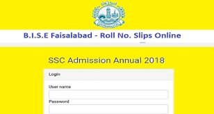 Or enter here student current exam roll no: Roll No Slips 2018 Matric Ssc 10th Class Bise Faisalabad Board Online Pakworkers