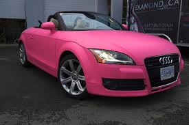 Pink Audi Tt Convertible Girly Cars For Female Drivers Love Pink Hot Pink Cars Audi Tt Pink Car