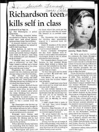 December 2, 2017 by trevor wilson 57 comments. Mom Of Teen Whose Suicide Inspired Pearl Jam Song Jeremy Speaks Out Daily Mail Online