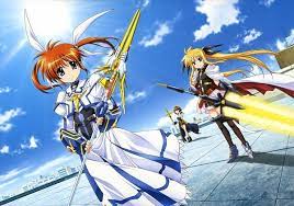 Pin By Emmie Ho On Mahou Shoujo Lyrical Nanoha Anime Manga Magical Girl Anime Secret Garden Coloring Book