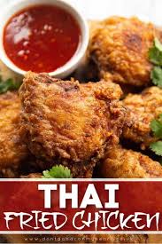 Thai Fried Chicken Chicken Recipes Chicken Dishes Recipes Fried Chicken