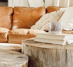A large trunk table can become a great coffee table for the living area. How To Make A Tree Stump Coffee Table Twelve On Main