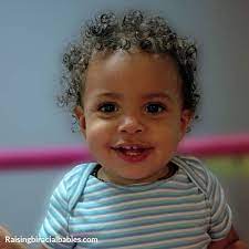 The oldest and youngest have similar thicker tighter curls patterns, while my middle child has looser, wavy curls. Biracial Hair Care For Babies Raising Biracial Babies
