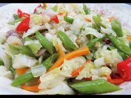 Kalau anda menggunakan tusuk sate, balikkan satu atau dua kali supaya sayuran dimasak dengan merata. Sayur Campur Kubis Youtube