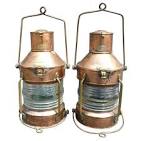 Ship Lights Lanterns - Nautical Antique Warehouse