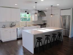 White Quartz Countertops Pros And Cons Tags White Diamond Quartz Countertops Fai White Modern Kitchen Modern White Kitchen Cabinets Modern Kitchen Island