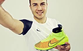 Mario Gotze With Nike Magista Nike Football Soccer Hoka Running Shoes