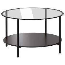Vittsjo Nesting Tables Set Of 2 Black Brown Glass 353 8x195 8 90x50 Cm Ikea Ikea Coffee Table Glass Coffee Table Ikea Vittsjo