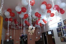 Apart from that, if you have ribbons at home, you can make a garland to decorate the walls. Room Birthday Decoration Photos Decor Ideas