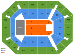 Organized Mohegan Sun Arena Layout Seating Chart At Van