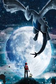 44 Lugia Legend Of The Moon Metal Poster Pokemon Desenho Pokemon Rayquaza Pokemon